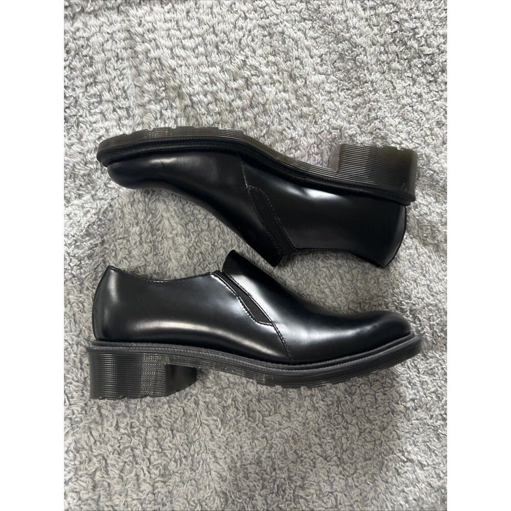 Doc Martens Ankle Loafers Size 8 Black Classic Y2K